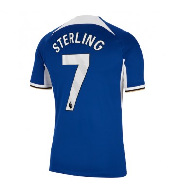 Maillot de foot Chelsea Raheem Sterling #7 Domicile 2023-24 Manches Courte